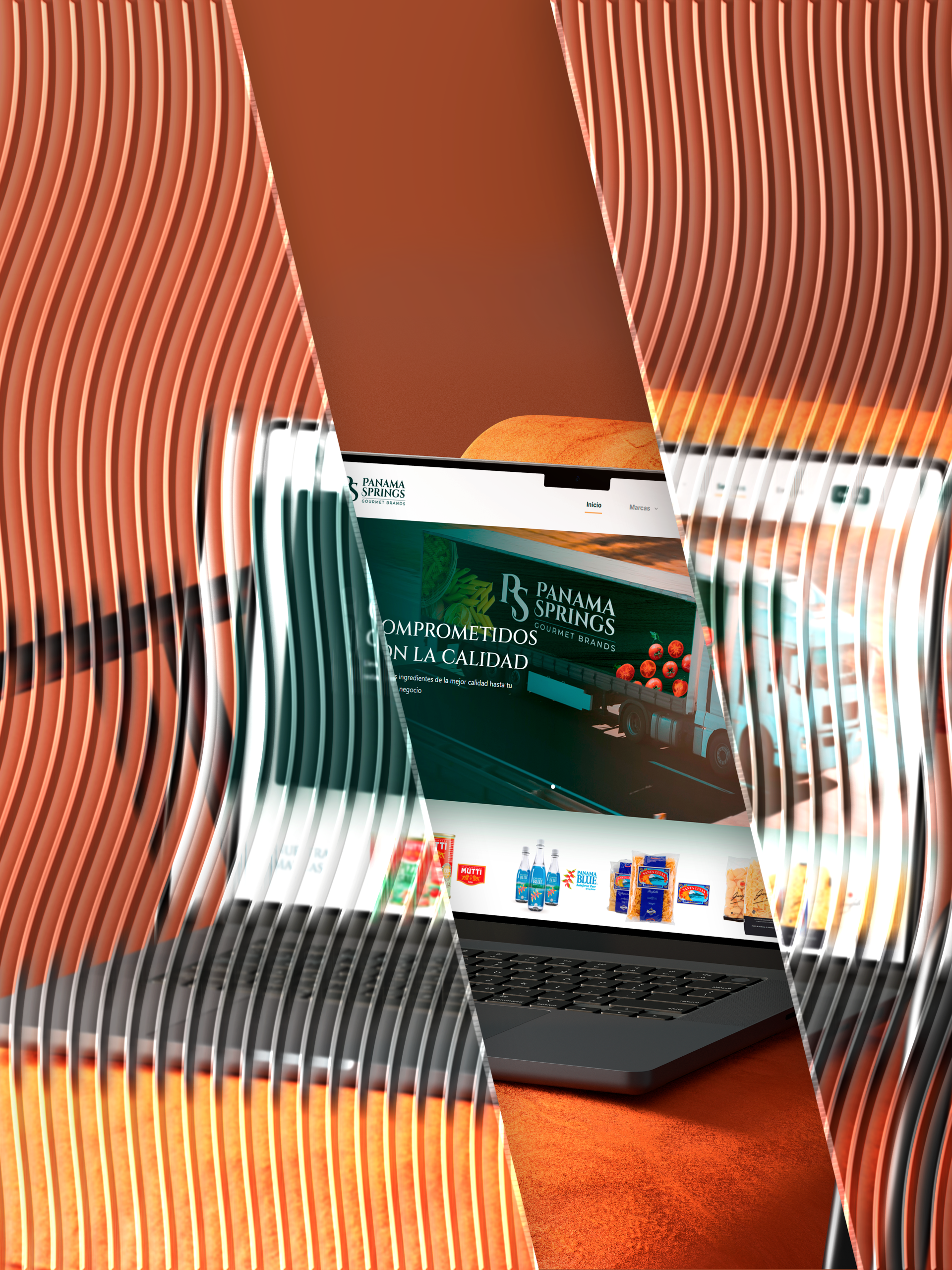 Sitio web de Panama Springs desarrollado por Dataidea